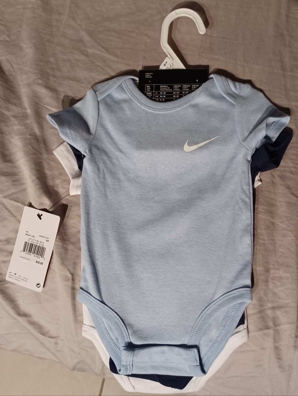 Nike Onsie 3 Pack